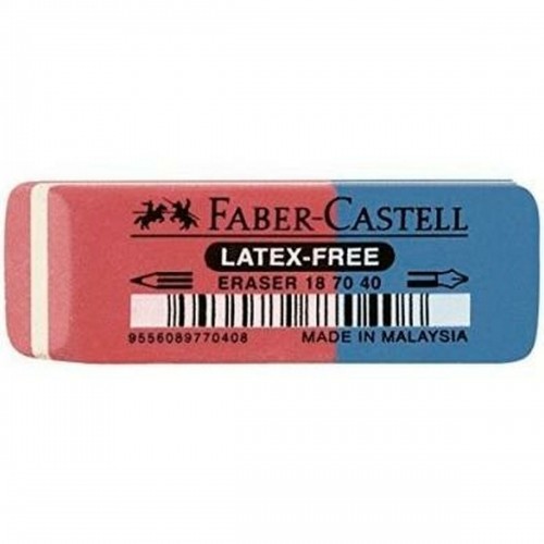 Ластик Faber-Castell Красный Синий (40 штук) image 2