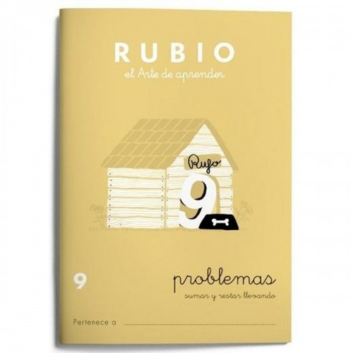 Mathematics notebook Rubio Nº9 Spāņu 20 Loksnes 10 gb. image 2