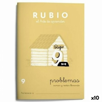 Mathematics notebook Rubio Nº9 Spāņu 20 Loksnes 10 gb.