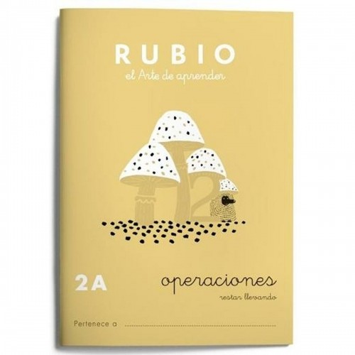 Mathematics notebook Rubio Nº2A Spāņu 20 Loksnes 10 gb. image 2