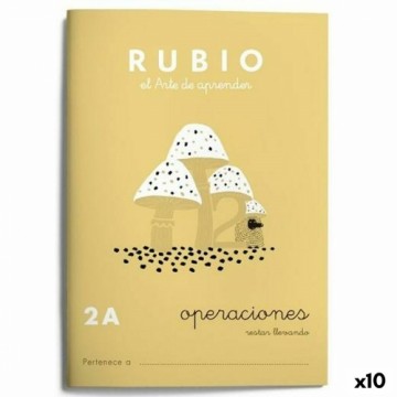 Mathematics notebook Rubio Nº2A Spāņu 20 Loksnes 10 gb.