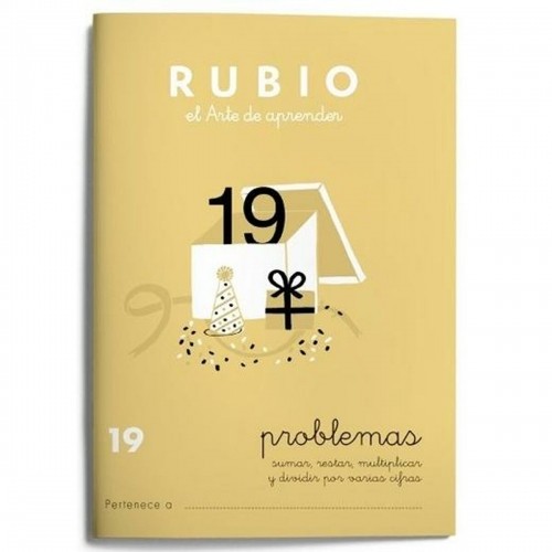 Mathematics notebook Rubio Nº19 Spāņu 20 Loksnes 10 gb. image 2