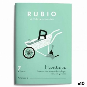 Writing and calligraphy notebook Rubio Nº07 испанский 20 Листья 10 штук