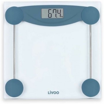 Цифровые весы для ванной Livoo DOM426B Каленое стекло 180 kg