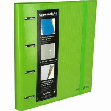 Gredzenveida stiprinājums Grafoplas Carpebook Zaļš (32 x 28 x 4 cm)