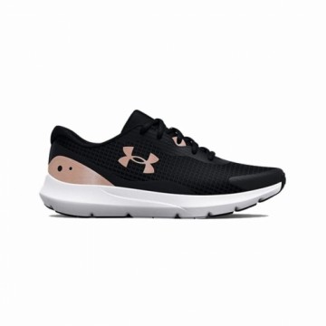 Sporta Bikses Sievietēm Under Armour Surge 3 Pelēks Melns