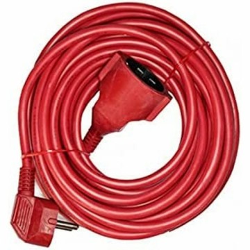 Удлинительный кабель EDM Гибкий 3 x 1,5 mm 10 m Красный