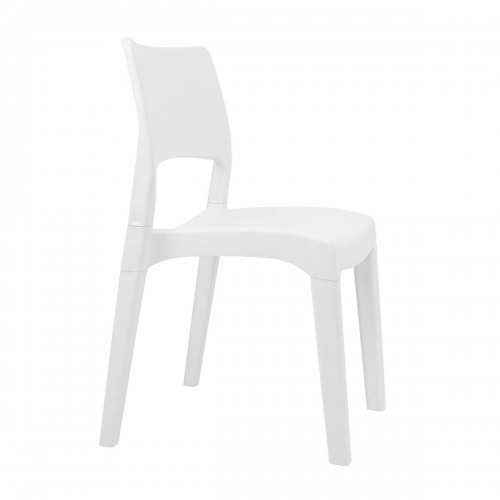 Садовое кресло Progarden Klik Klak 52 x 53,5 x 82 cm Штабелируемые Белый image 1