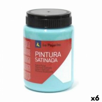 Tempera La Pajarita L-35 бирюзовый сатин Школьный (35 ml) (6 штук)