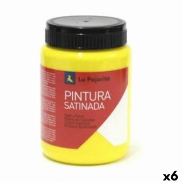 Tempera La Pajarita L-02 Gold Жёлтый сатин Школьный (35 ml) (6 штук)