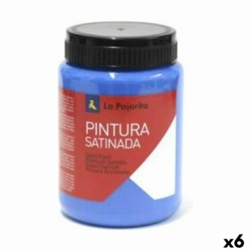 Tempera La Pajarita Intense L-12 Синий сатин (35 ml) (6 штук)