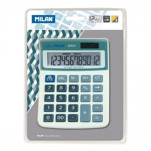 Kalkulators Milan 40925 Zils (13 x 10 x 1,5 cm) image 1