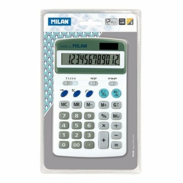 Kalkulators Milan Balts (17,5 x 11 x 3 cm)
