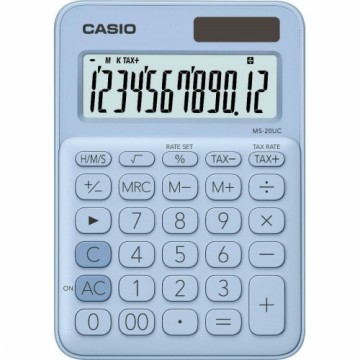 Kalkulators Casio MS-20UC Zils (2,3 x 10,5 x 14,95 cm)