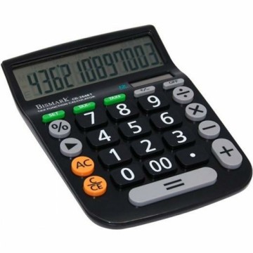 Kalkulators Bismark CD-2648T Melns