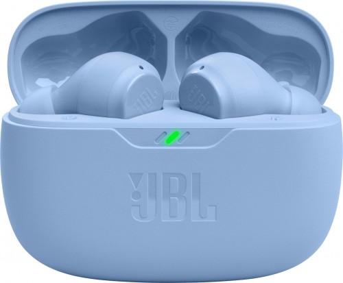 JBL wireless earbuds Wave Beam, blue image 5