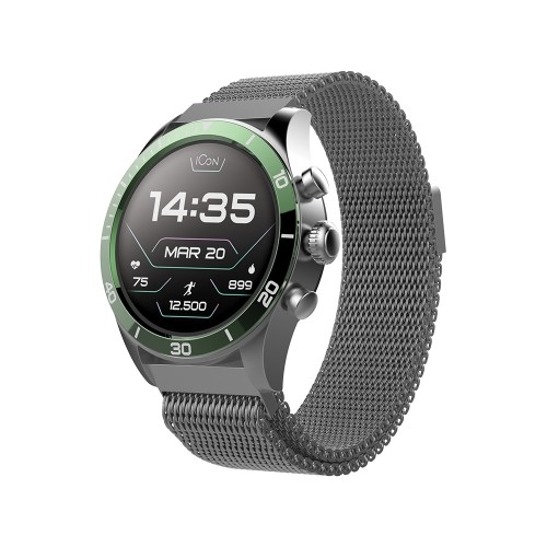 Forever smartwatch AMOLED ICON AW-100 green image 1