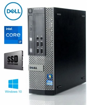 Dell 7010 SFF i7-3770 8GB 120GB SSD 2TB HDD Windows 10 Professional