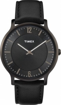 Timex Metropolitan 40mm Ādas pulkstenis TW2R50100