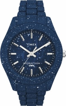 Timex Waterbury Ocean 42mm Pārstrādātas plastmasas rokassprādzes pulkstenis TW2V37400