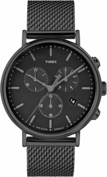 Timex Fairfield Chronograph 41mm Tīkla joslas pulkstenis TW2R27300