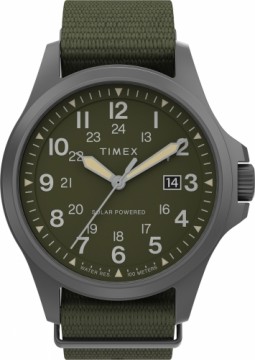 Timex Expedition North Field Post Solar 41mm Часы с ремешком из переработанной ткани TW2V03700