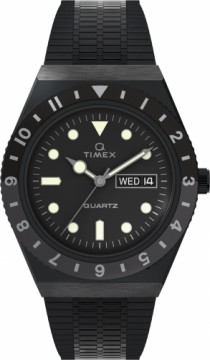 Q Timex Reissue 38mm Nerūsējošā tērauda rokassprādzes pulkstenis TW2U61600