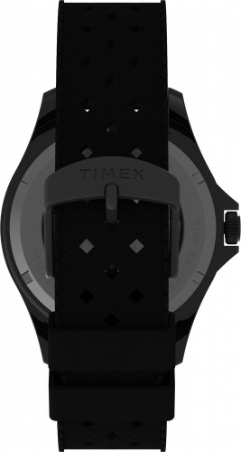Timex Navi XL Automatic 41mm Sintētiskās gumijas siksnas pulkstenis TW2U99900 image 3