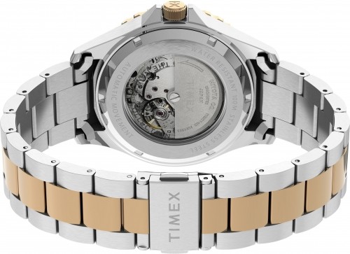 Timex Navi XL Automatic 41mm Nerūsējošā tērauda rokassprādzes pulkstenis TW2U83500 image 3
