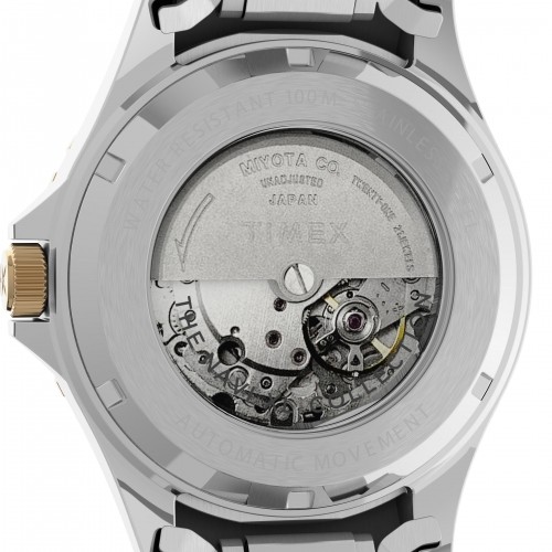 Timex Navi XL Automatic 41mm Nerūsējošā tērauda rokassprādzes pulkstenis TW2U83500 image 4