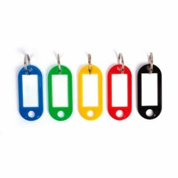 Цепочка для ключей Apli Пластик Разноцветный тег 100 штук