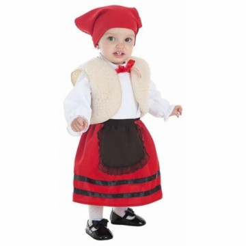 Bigbuy Carnival Маскарадные костюмы для младенцев Красный Пасторша 5 Предметы