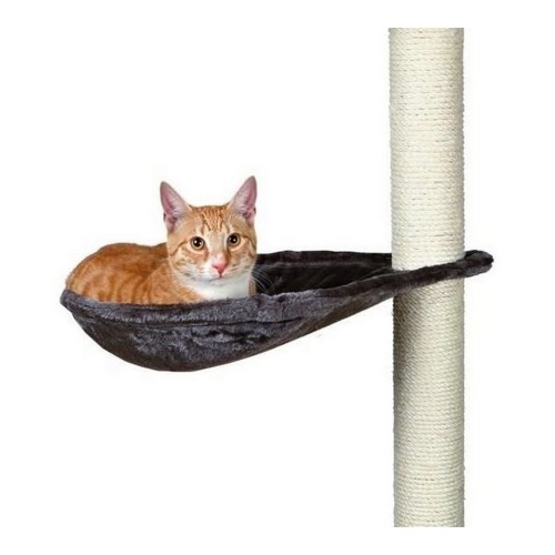 Piekarināms šūpuļtīkls kaķiem Trixie Hammock Pelēks Metāls (Ø 40 cm) image 1