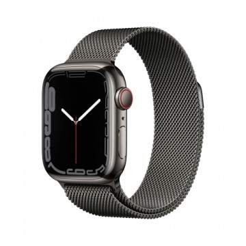 Умные часы Apple Watch Series 7 OLED Серо-стальной LTE