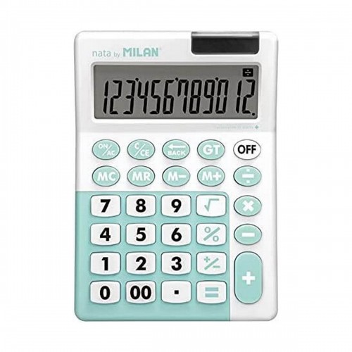 Калькулятор Milan бирюзовый Белый image 3