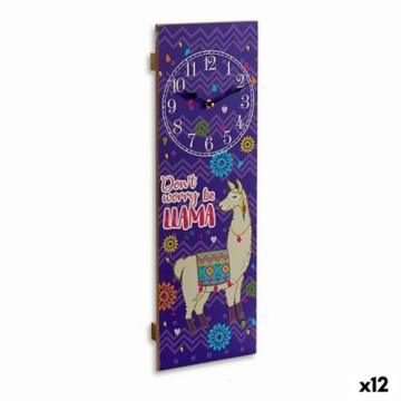 Gift Decor Настенное часы пламя (2,5 x 60 x 20 cm) (12 штук)