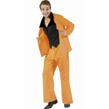 Bigbuy Carnival Маскарадные костюмы для взрослых 70s Оранжевый Диско музыка