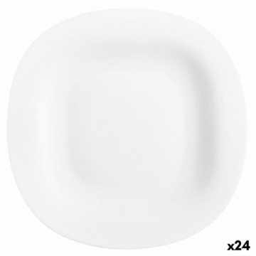 Плоская тарелка Luminarc Carine Balts Stikls (Ø 26 cm) (24 gb.)