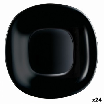 Блюдо для десертов Luminarc Carine Чёрный Cтекло (19 cm) (24 штук)