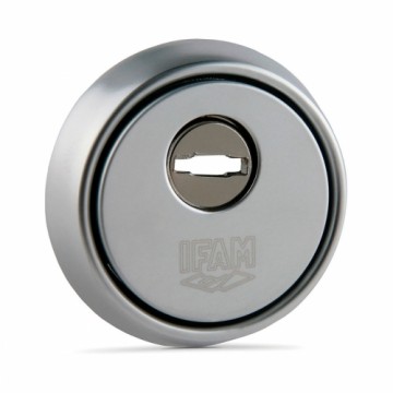Keyhole security shield IFAM ES610CM Sudrabains Tērauds Ø 64 mm Hromēts