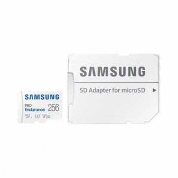 Mikro SD Atmiņas karte ar Adapteri Samsung PRO ENDURANCE MB-MJ256K 256 GB