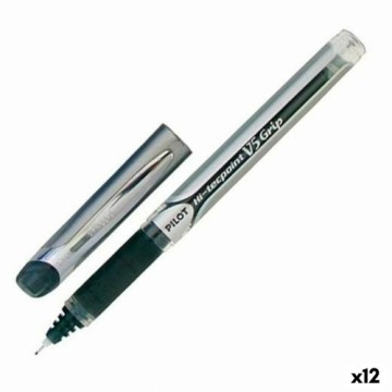 Pildspalva Roller Pilot V5 Grip Melns Чаша 0,3 mm (12 gb.)