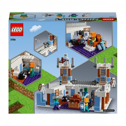 Playset Lego 21186 Minecraft Ice Castle (250 - 499 Daudzums) image 2