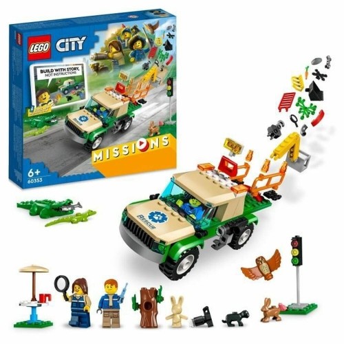Playset Lego City 60353 Wild Animal Rescue Missions (246  Daudzums) image 1