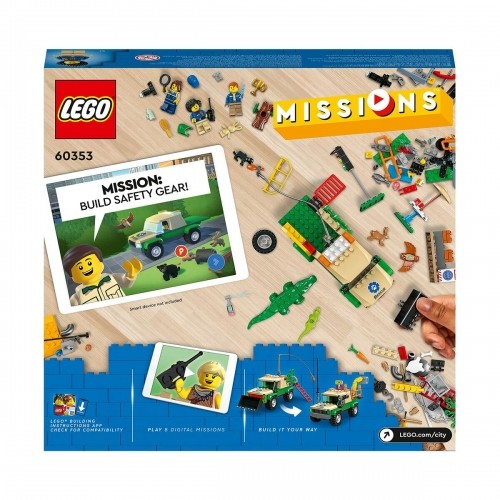 Playset Lego City 60353 Wild Animal Rescue Missions (246  Daudzums) image 2