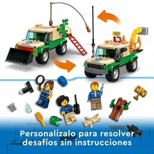 Playset Lego City 60353 Wild Animal Rescue Missions (246  Daudzums) image 5