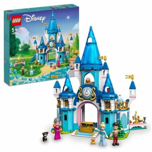 Playset Lego 43206 Cinderella and Prince Charming's Castle (365 Daudzums) image 1