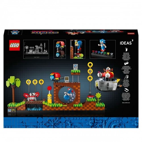 Playset Lego Ideas 21331 Sonic the Hedgehog Green Hill Zone (1125  Daudzums) image 2
