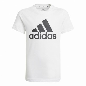 Krekls ar Īsām Piedurknēm Adidas Essentials  Balts