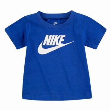 Детский Футболка с коротким рукавом Nike Futura SS Синий